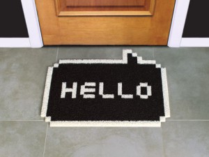 tapis de bureau paillasson de bureau