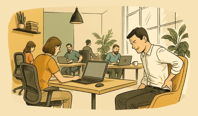 Comment soulager son mal de dos au travail ?