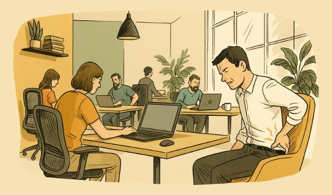 Comment soulager son mal de dos au travail ?